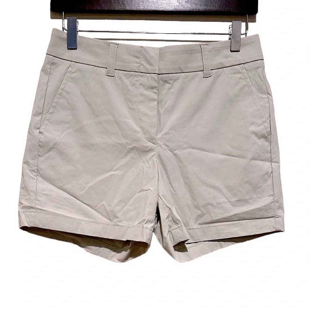 JCREW KHAKI TAUPE NEUTRAL CLASSIC CHINO SHORTS 2